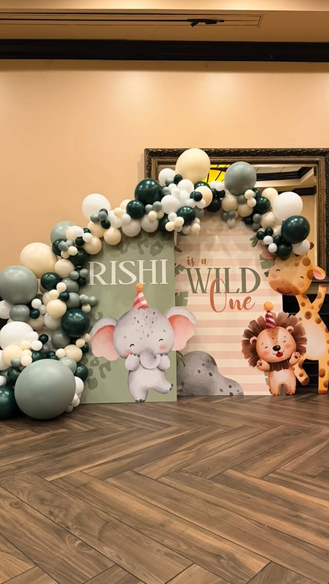 Happy 1st Birthday to Rishi! 🐯
