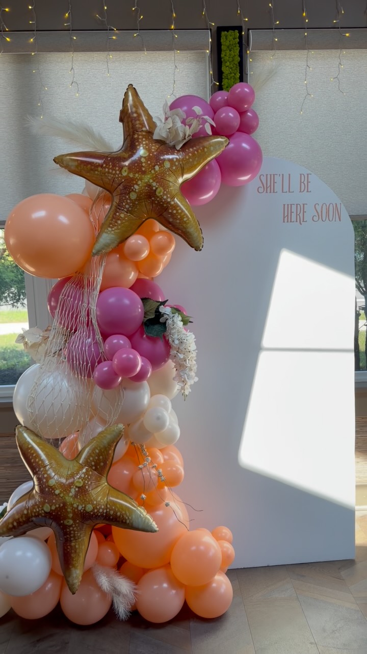 seashells and starfish for this shellabration